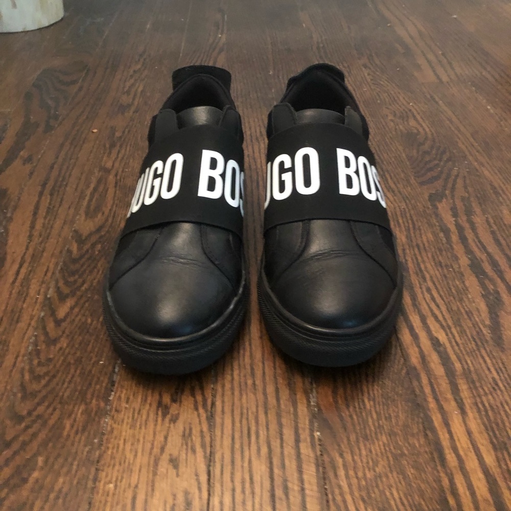 Hugo Boss slip on trainers